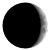 Morning Crescent, 25 days, 4 hours, 34 minutes in cycle