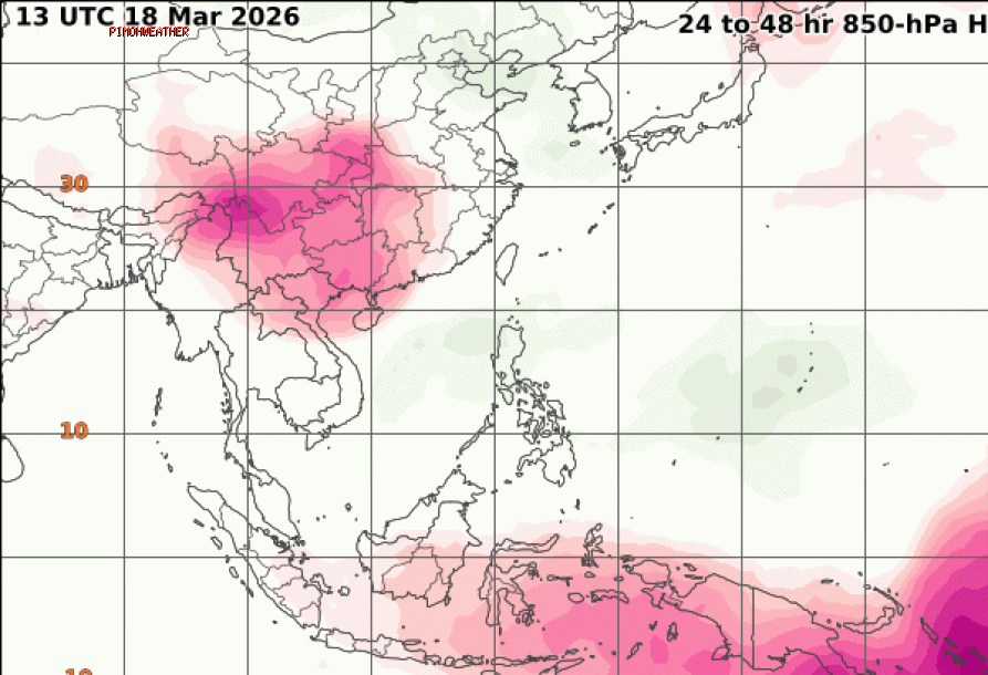 Latest of ionospheric total electron content