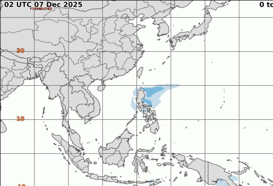 Latest of ionospheric total electron content