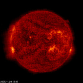 SOHO EIT 304 image of the sun