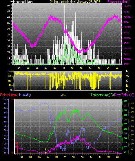 24 Hour Graph for Day 28